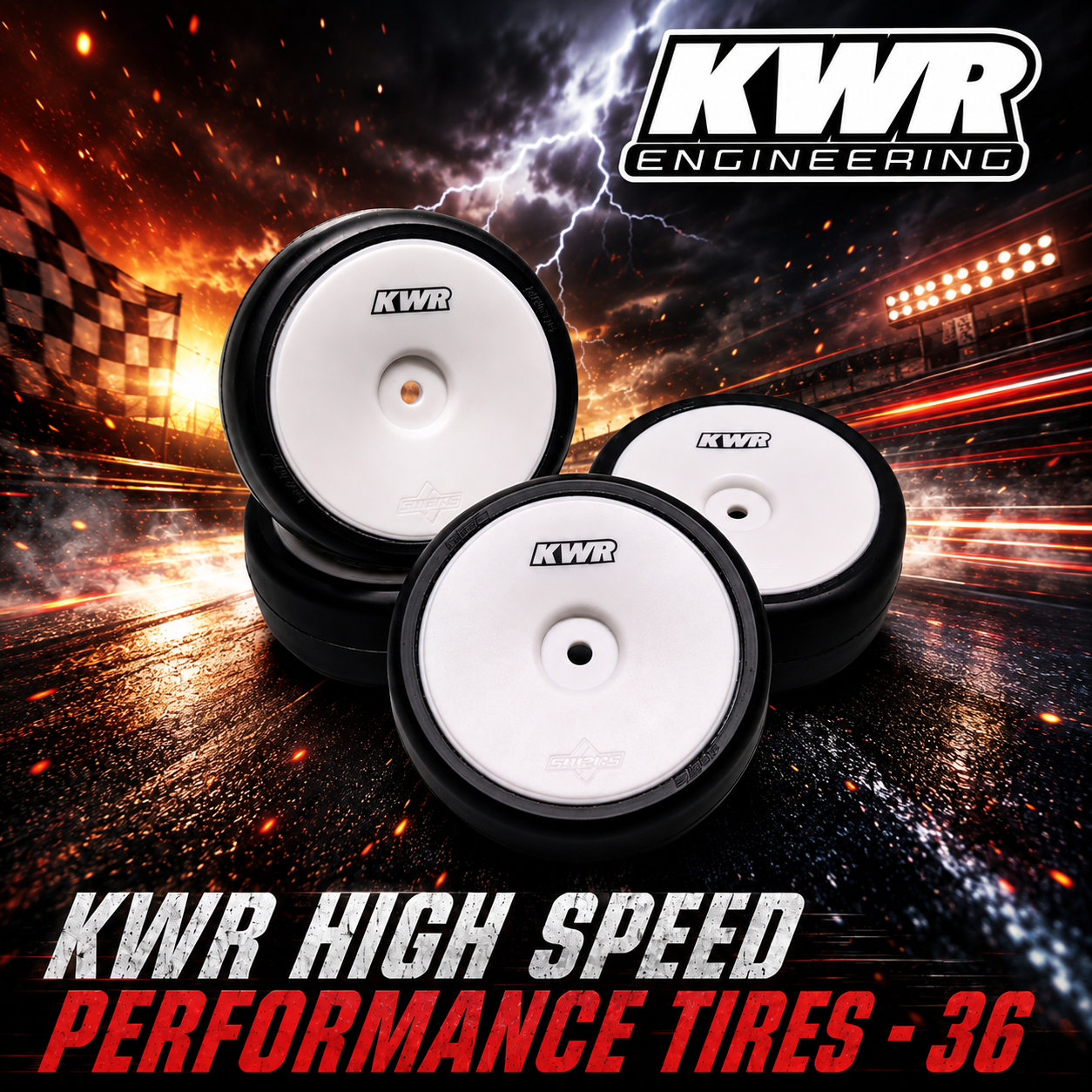 KWR High Speed Performance Tires 36